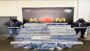 ​​​​​​​AĞRI'DA BİR ARAÇTA 10 BİN 400 PAKET KAÇAK SİGARA ELE GEÇİRİLDİ