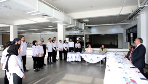 ​​​​​​​Ağrı İbrahim Çeçen Üniversitesi'nde MasterChefler Yarışmada Hünerlerini Sergiledi