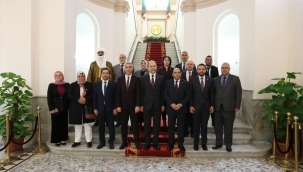 AK PARTİ AĞRI MİLLETVEKİLİ RUKEN KİLERCİ, CEZAYİR PARLAMENTOSUNDA