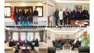 Dünya Gümrük Günü'nde Bölge Müdürü Vali ve Kaymakamı Ziyaret Etti.