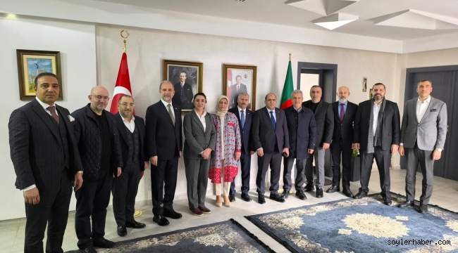 MİLLETVEKİLİ KİLERCİ, CEZAYİR'DE 10 MİLYAR DOLAR HEDEFİMİZE KARARLILIKLA İLERLİYORUZ.