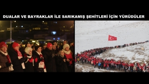 Sarıkamış Harekatı'nın 110. yıldönümü anma etkinlikleriyle kutlandı.