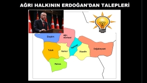 ​​​​​​​AĞRI HALKI ERDOĞAN'DAN NE İSTİYOR