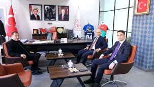  Doğubayazıt Kaymakamı Ekinci, İl GSM Çelebi'yi Ziyaret Etti.