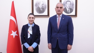 BAKAN ERSOY'A MİLLETVEKİLİ KİLERCİ, AĞRI'NIN SORUNLARINI İLETTİ.