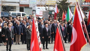 Doğubayazıt'ta Çanakkale Zaferi'nin 110'nci yıl dönümü anma töreni