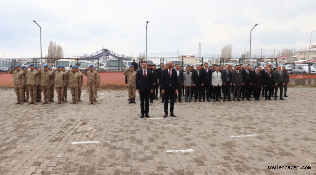 Diyadin'in Düşman İşgalinden Kurtuluşunun 107.nci Yıl Dönümü Törenlerle Kutlandı.