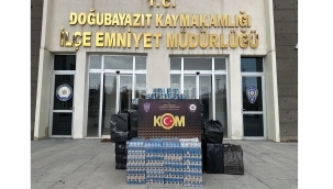 Doğubayazıt'ta Kaçak Sigara Ele Geçirildi.