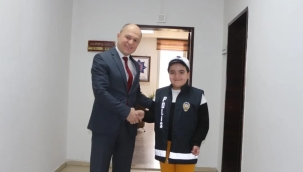  Engelli Muhammed'in Polis Hayali Gerçek Oldu.  