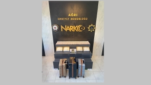 Ağrı'da İran Otobüsüne Büyük Uyuşturucu Baskını