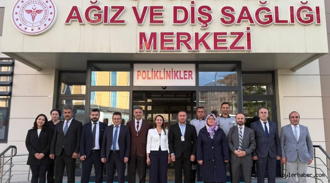 Ağrı İl Sağlık Müdürü Doç. Dr. Esra Beşer, Doğubayazıt Ağız ve Diş Sağlığı Merkezi'nde İncelemelerde Bulundu