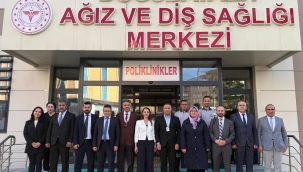 Ağrı İl Sağlık Müdürü Doç. Dr. Esra Beşer, Doğubayazıt Ağız ve Diş Sağlığı Merkezi'nde İncelemelerde Bulundu