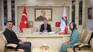  AİÇÜ'de Kadın Akademisyene Anlamlı Görev