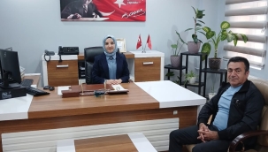  Engelliler Derneği Başkanı'ndan Doğubayazıt Nüfus Müdürlüğü'ne Teşekkür Ziyareti