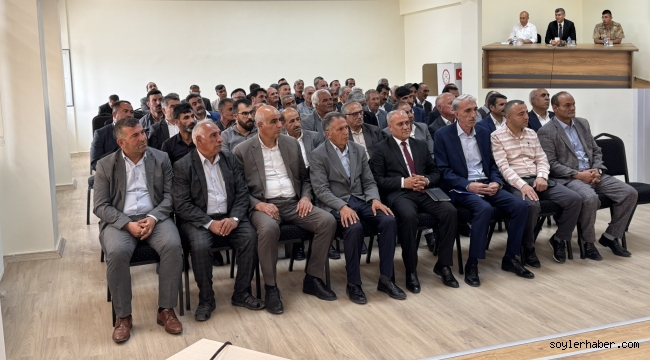 Diyadin Kaymakamı Korkusuz'dan 62 Köy Muhtarlarıyla İlk Buluşma