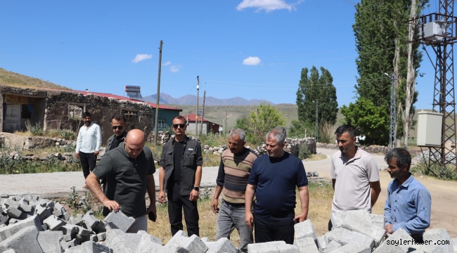​​​​​​​Doğubayazıt Köylerinde Köy İçi Yolları Modernleşiyor