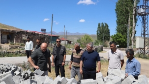 ​​​​​​​Doğubayazıt Köylerinde Köy İçi Yolları Modernleşiyor