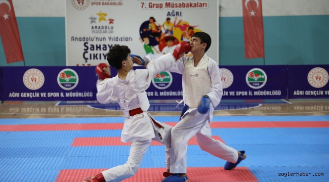 Ağrı'da Analig Karate 1. Etap 7. Grup Müsabakaları Sona Erdi