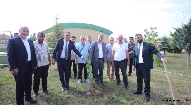 AİÇÜ AHMED-İ HANİ MYO YERLEŞKESİNDE ABDOLBARİ GOOZAL HATIRA ORMANIN AÇILIŞI YAPILDI