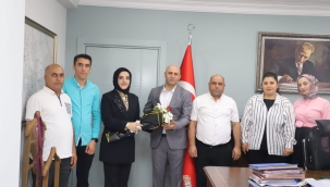 ​​​​​​​Doğubayazıt Nüfus Müdürlüğü, Dünya Nüfus Günü'nde Kaymakam Murat Ekinci'yi Ziyaret Etti