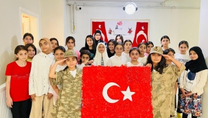 DOĞUBAYAZIT'TA 15 TEMMUZ RUHU ÇOCUKLARLA YENİDEN CANLANDI