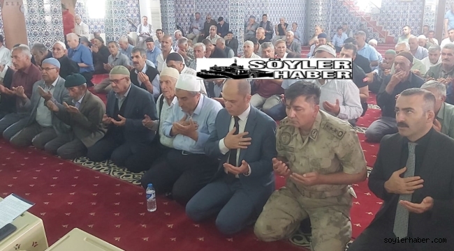 Doğubayazıt'ta 15 Temmuz Şehitleri İçin Mevlid Töreni