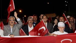 ​​​​​​​Hamur'da 15 Temmuz Şehitleri Anma, Demokrasi ve Milli Birlik Günü" programı düzenlendi