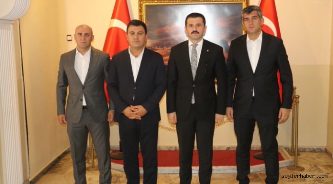 Ağrı'da Kaymakamlar Arasında Dayanışma Ziyaretleri