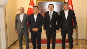 Ağrı'da Kaymakamlar Arasında Dayanışma Ziyaretleri