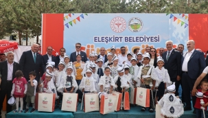 ​​​​​​​Ağrı'nın Eleşkirt İlçesinde 120 Çocuk Toplu Sünnet Şöleniyle Sünnet Oldu