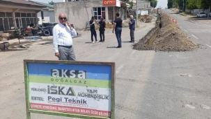  Ağrı'nın Hamur İlçesinde Doğalgaz Çalışmaları Kaldığı Yerden Devam Ediyor!