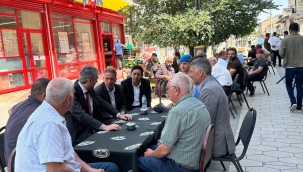 ​​​​​​​Diyadin Kaymakamı Furkan Korkusuz, Esnaf Ziyaretleriyle Halkın Nabzını Tutuyor