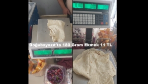 Doğubayazıt'ta Ekmek Fiyatları ve Gramaj Tartışması: "180 Gram Tandır Ekmeği 11 TL'ye Satılıyor"