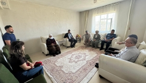 ​​​​​​​Kaymakam Korkusuz, Şehit Nizamettin Karakuş'u Anma ve Ailesini Ziyaret Etti