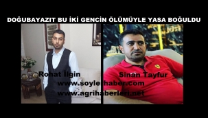 ​​​​​​​Doğubayazıt'ı İki Acı Bir Anda Vurdu