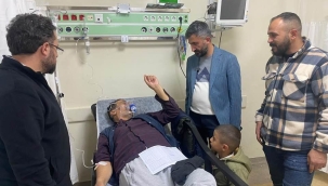 AK Parti Ağrı İl Başkanı Yıldız'dan Hastane Ziyareti ve Moral Turu