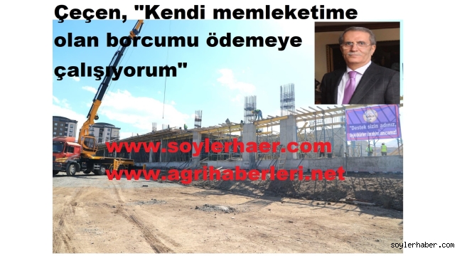 İbrahim Çeçen, Doğubayazıt'ta İnşa Edilen Turizm Meslek Lisesi ve Uygulama Oteli'ni Yerinde İnceledi