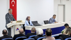 AİÇÜ Rektörü Prof. Dr. Gülçin, İdari Personel ile Bir Araya Geldi
