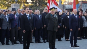 Doğubayazıt'ta Ulu Önder Atatürk, Ebediyete İrtihalinin 87. Yılında Saygı ve Özlemle Anıldı