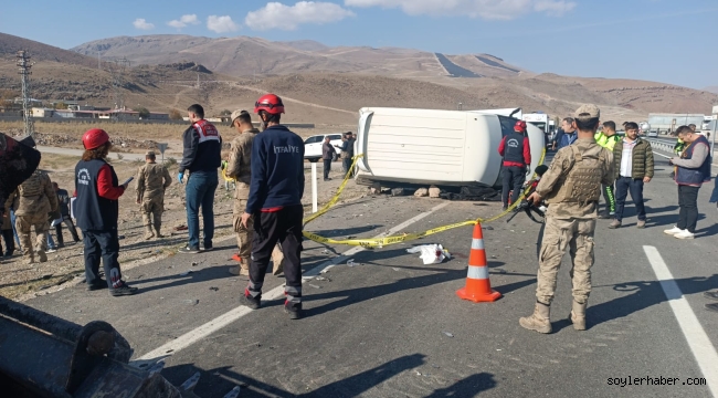 Iğdır-Doğubayazıt Yolunda Feci Kaza