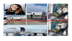 AĞRI'DA HAYAT KURTARAN İKİ HAVA SEVKİ: UÇAK AMBULANSLAR ZAMANLA YARIŞTI