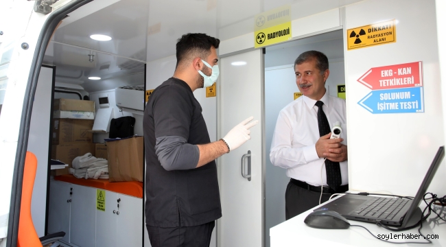 Ağrı İbrahim Çeçen Üniversitesi'nde Sağlık Taraması