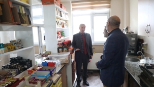 AĞRI İL MİLLİ EĞİTİM MÜDÜRÜ KÖKREK, HİJYENİK, GÜVENİLİR VE SAĞLIKLI GIDA TÜKETİMİ İÇİN KANTİN DENETİMİ YAPIYOR