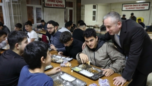 Ağrı İl Milli Eğitim Müdürü Kökrek, İmam Hatip Lisesi Pansiyonunda İncelemelerde Bulundu