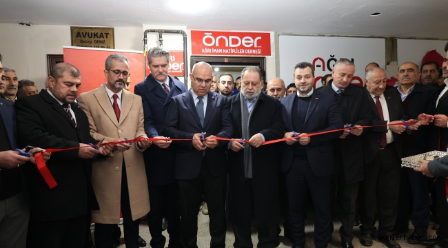 ​​​​​​​Ağrı ÖNDER İmam Hatipliler Derneği Yeni Hizmet Binası Açıldı