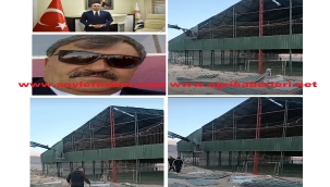 Doğubayazıt Karabulak Köyü Halı Sahası Modernleştirildi