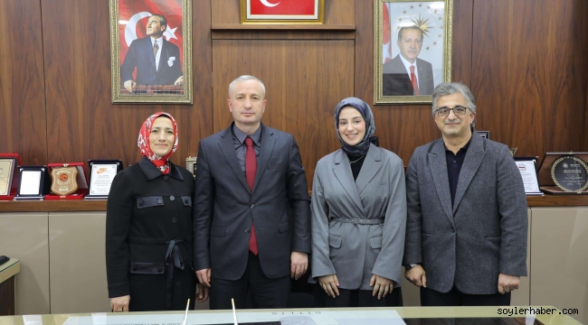 MİLLİ EĞİTİM MÜDÜRÜ KÖKREK, AĞRI'YA ATAMASI YAPILAN ÖĞRETMEN ZEHRA BOĞA'YI AĞIRLADI