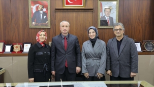 MİLLİ EĞİTİM MÜDÜRÜ KÖKREK, AĞRI'YA ATAMASI YAPILAN ÖĞRETMEN ZEHRA BOĞA'YI AĞIRLADI