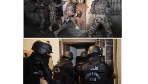  AĞRI'DA 10 DEAŞ ŞÜPHELİ ÜYESİ GÖZALTINA ALINDI