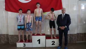 Ağrı'da Küçükler Yüzme ve Artistik Cimnastik İl Birincileri Belirlendi